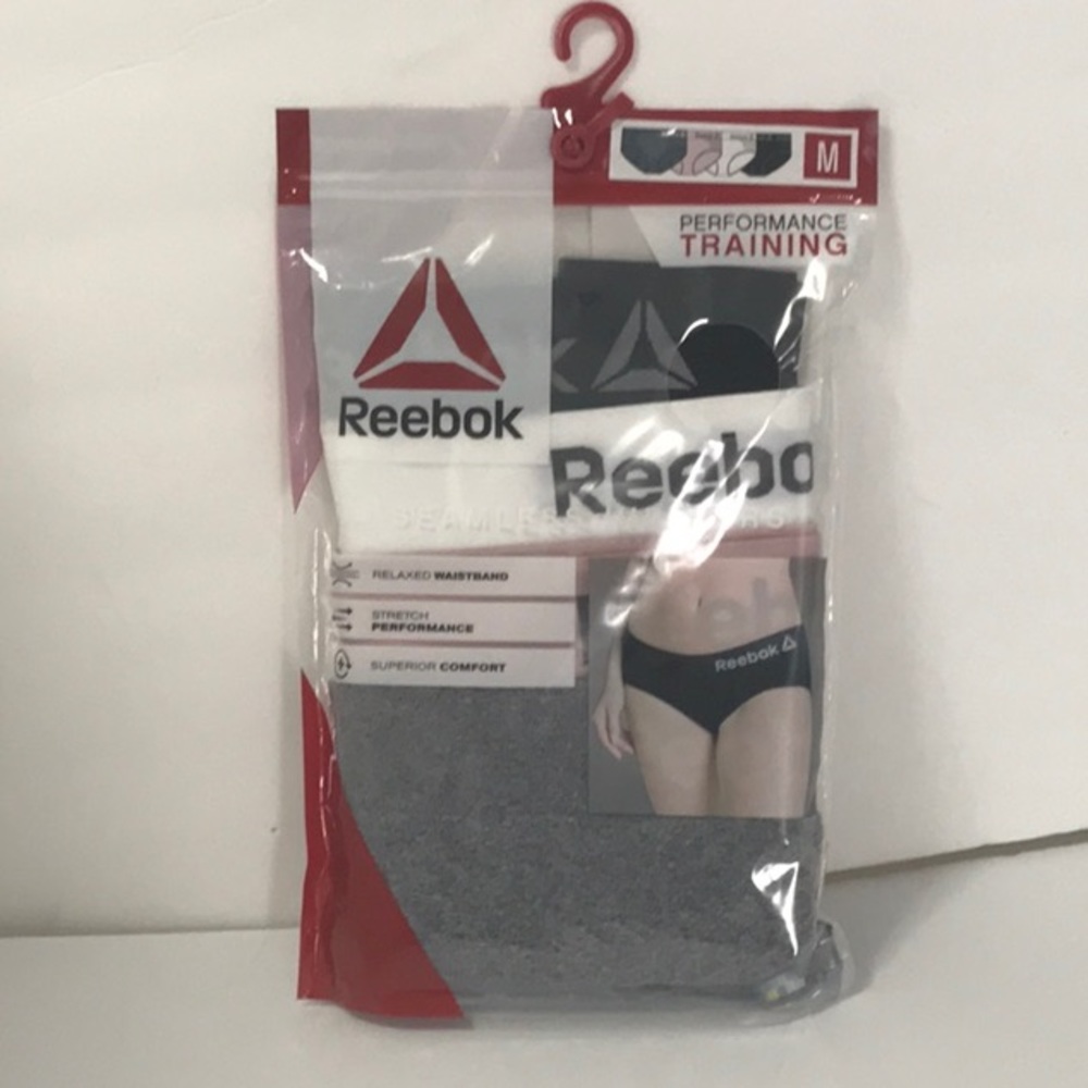 REEBOK 4 SEAMLESS HIPSTERS M SIZE